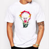 2019 new hot 3D printing Punisher skull T-shirt men's summer fashion short-sleeved shirt T-shirt tops and T-shirts