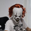 Joker Pennywise Mask Stephen King It Chapter Two 2 Horror Cosplay Latex Masks Helmet Clown Halloween Party Costume Prop 2019