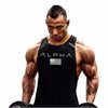 New fashion cotton sleeveless shirts tank top men Fitness shirt man singlet Bodybuilding workout gym vest fitness men undershirt