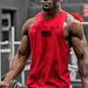 New fashion cotton sleeveless shirts tank top men Fitness shirt man singlet Bodybuilding workout gym vest fitness men undershirt