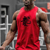New fashion cotton sleeveless shirts tank top men Fitness shirt man singlet Bodybuilding workout gym vest fitness men undershirt