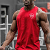 New fashion cotton sleeveless shirts tank top men Fitness shirt man singlet Bodybuilding workout gym vest fitness men undershirt