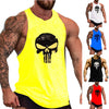 Men Sleeveless Gym Singlet Bodybuilding Fitness Tank Top Vest for Summer IK88