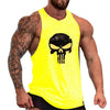 Men Sleeveless Gym Singlet Bodybuilding Fitness Tank Top Vest for Summer IK88