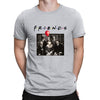 Cotton matching T-shirt Horror Friends Pennywise Michael Myers Jason Voorhees Halloween Men T-Shirt Cotton matching T-shirt