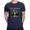 Cotton matching T-shirt Horror Friends Pennywise Michael Myers Jason Voorhees Halloween Men T-Shirt Cotton matching T-shirt