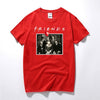 Cotton matching T-shirt Horror Friends Pennywise Michael Myers Jason Voorhees Halloween Men T-Shirt Cotton matching T-shirt