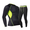 IEMUH New Winter Thermal Underwear Sets Men Quick Dry Anti-microbial Stretch Men's Thermo Underwear Male Warm Long Johns Fitness