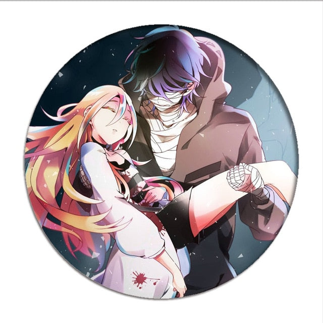 1pcs Anime Angels of Death Cosplay Badge Cartoon Rachel Gardner