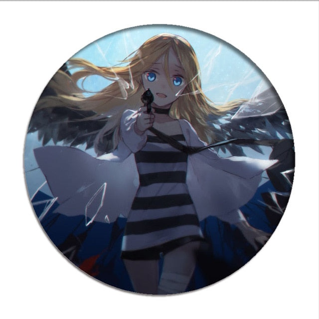 Angels of Death Anime Enamel Pin, Cosplay Badge, Mochila, Ícone Botão,  Broche dos desenhos animados, Acessórios Presentes, Frete Grátis -  AliExpress